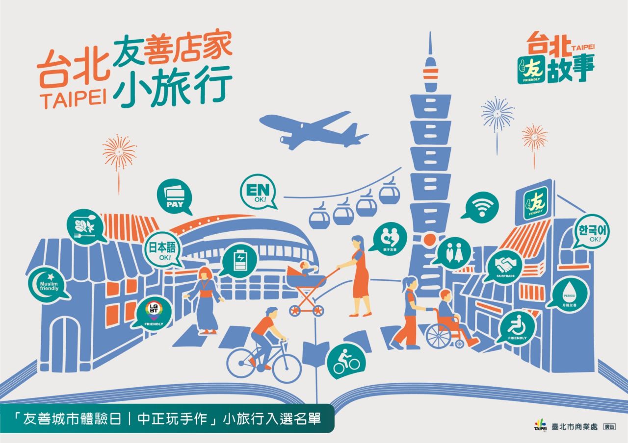 「友善城市體驗日｜中正玩手作」小旅行體驗活動入選名單